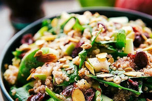 Apple Almond Quinoa Salad